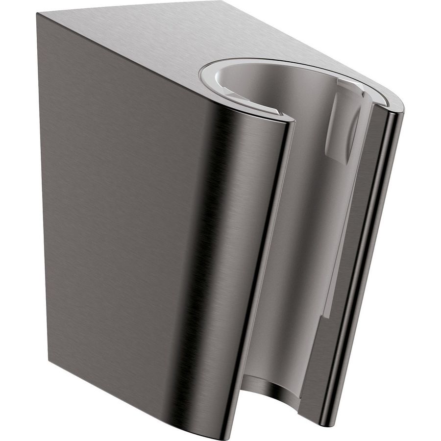 Wandhouder porters voor handdouches 28331340 brushed black chrome