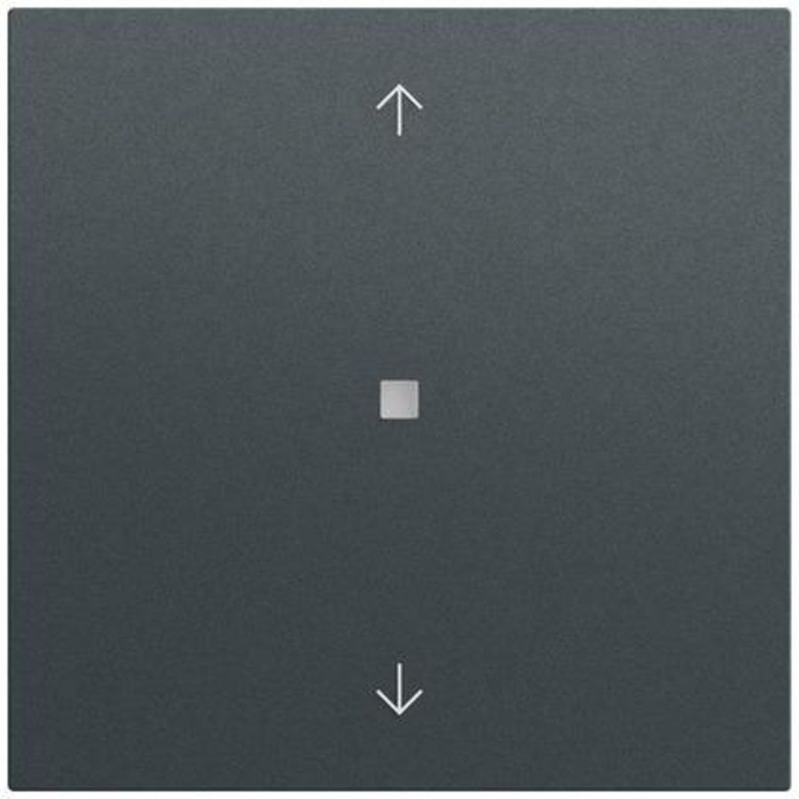 RF Multi bedieningselement-opzetstuk 1-voudig pijlen KNX System 70 antracit(ge