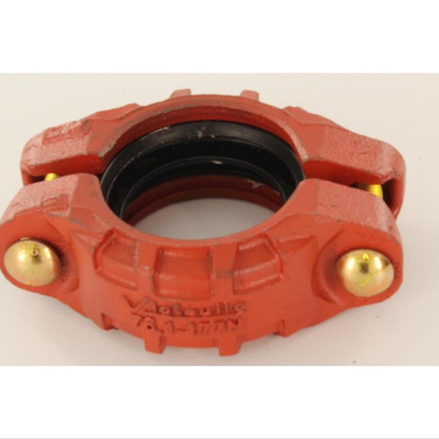 Groefkoppeling flexibel 177 oranje 21/2"x76,1mm