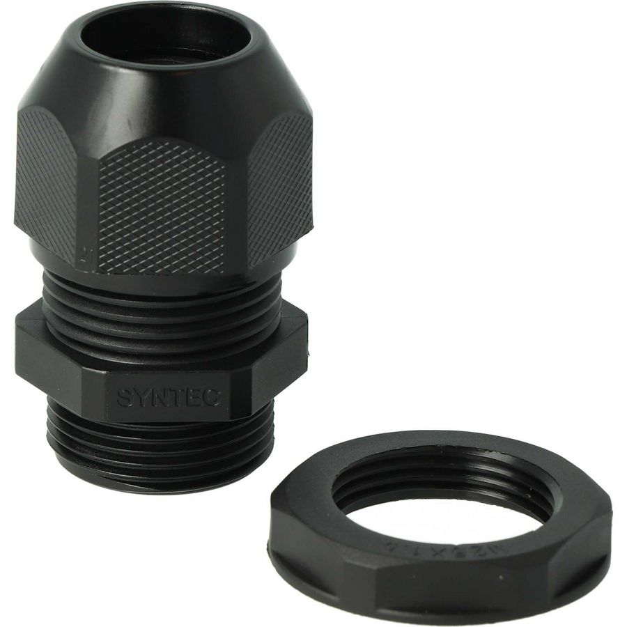 Wartel Nylon PA 25 C M25 Zwart VVE=50
