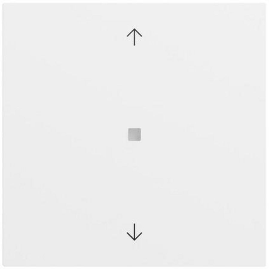RF Multi bedieningselement-opzetstuk 1-voudig pijlen KNX System 70 zuiver wit m(gel