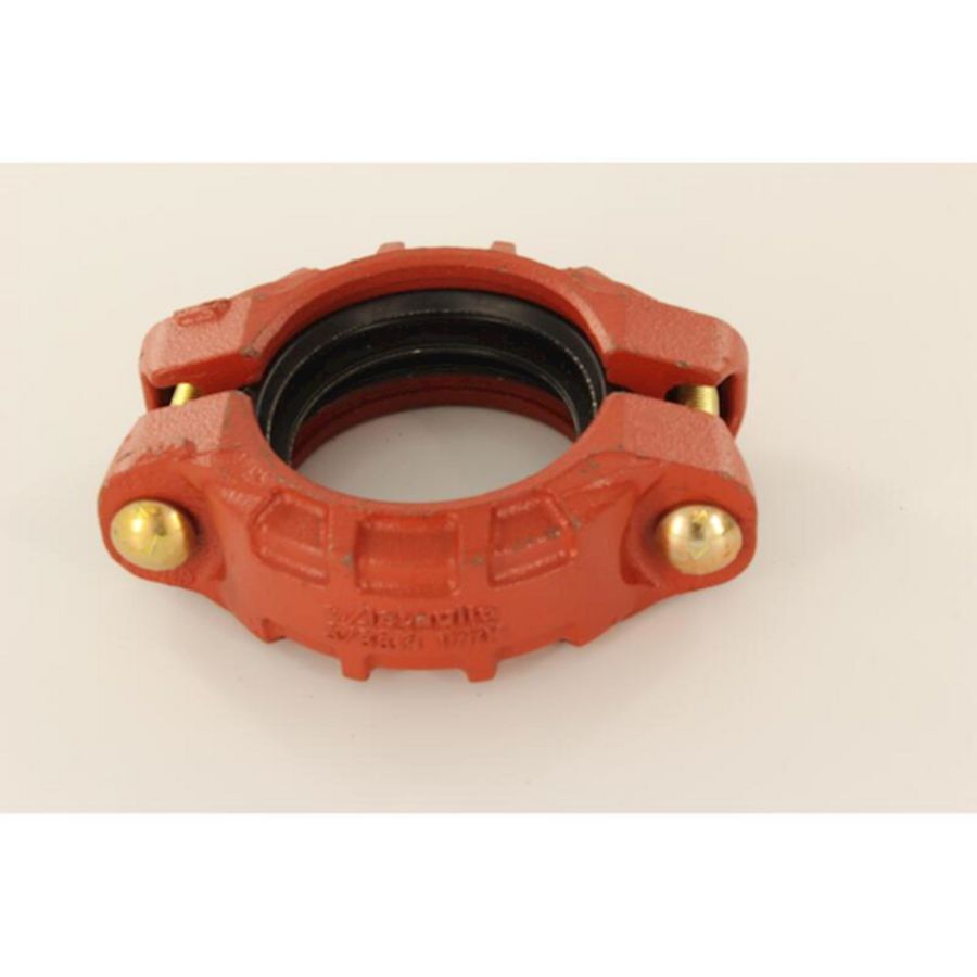 Groefkoppeling flexibel 177 oranje 3"x88,9mm