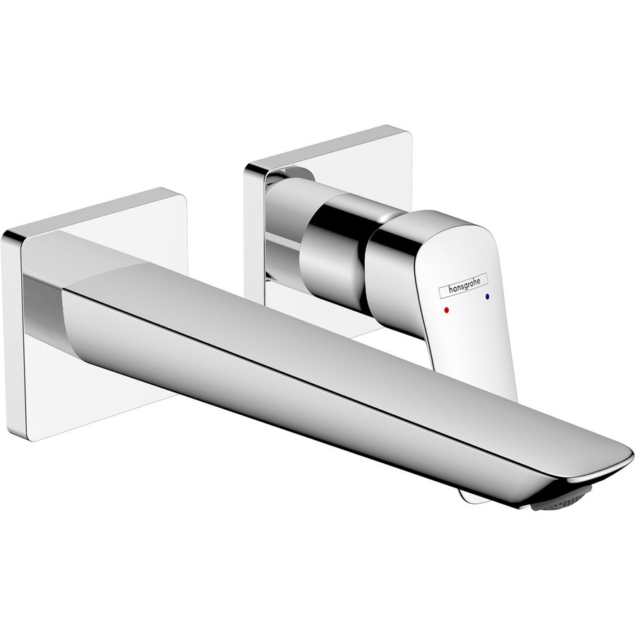 Afbouwdeel Logis Slim 1-hendel inbouw wastafelkraan voorsprong 195mm