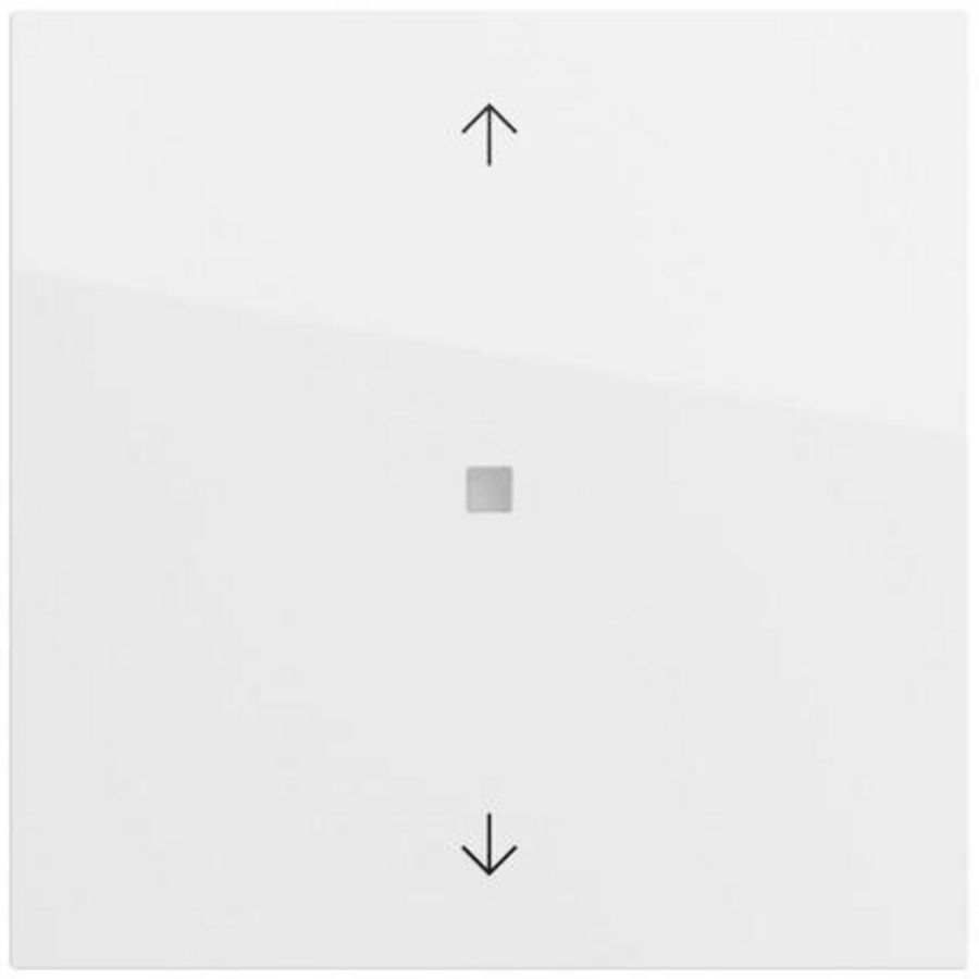 RF Multi bedieningselement-opzetstuk 1-voudig pijlen KNX System 70 zuiver wit