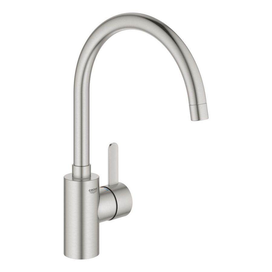 Eurosmart cosmopolitan keukenmengkraan hoog supersteel (rvs look)(zero)