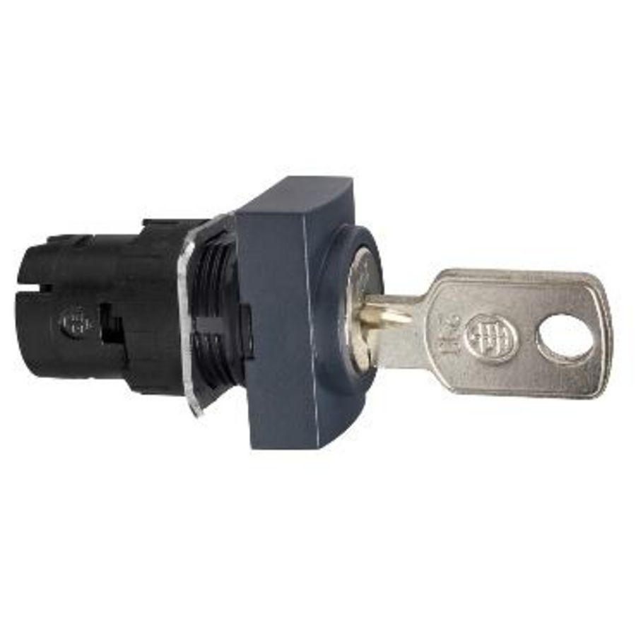 Kop keuzeschakelaar Rechthoek 2 standen 16mm Zw Harmony XB6