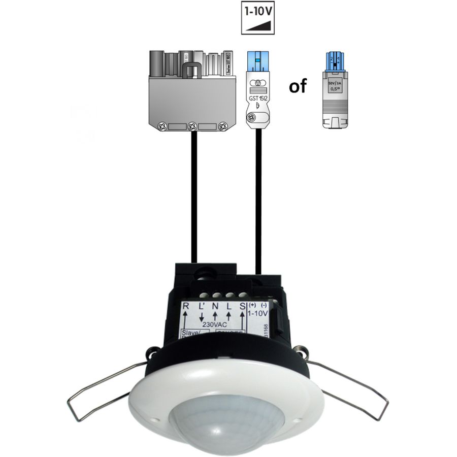 Bewegingsensor SB02.M.1C.DIM.IB.010 10M+BST14I2 0,5M GST18I6