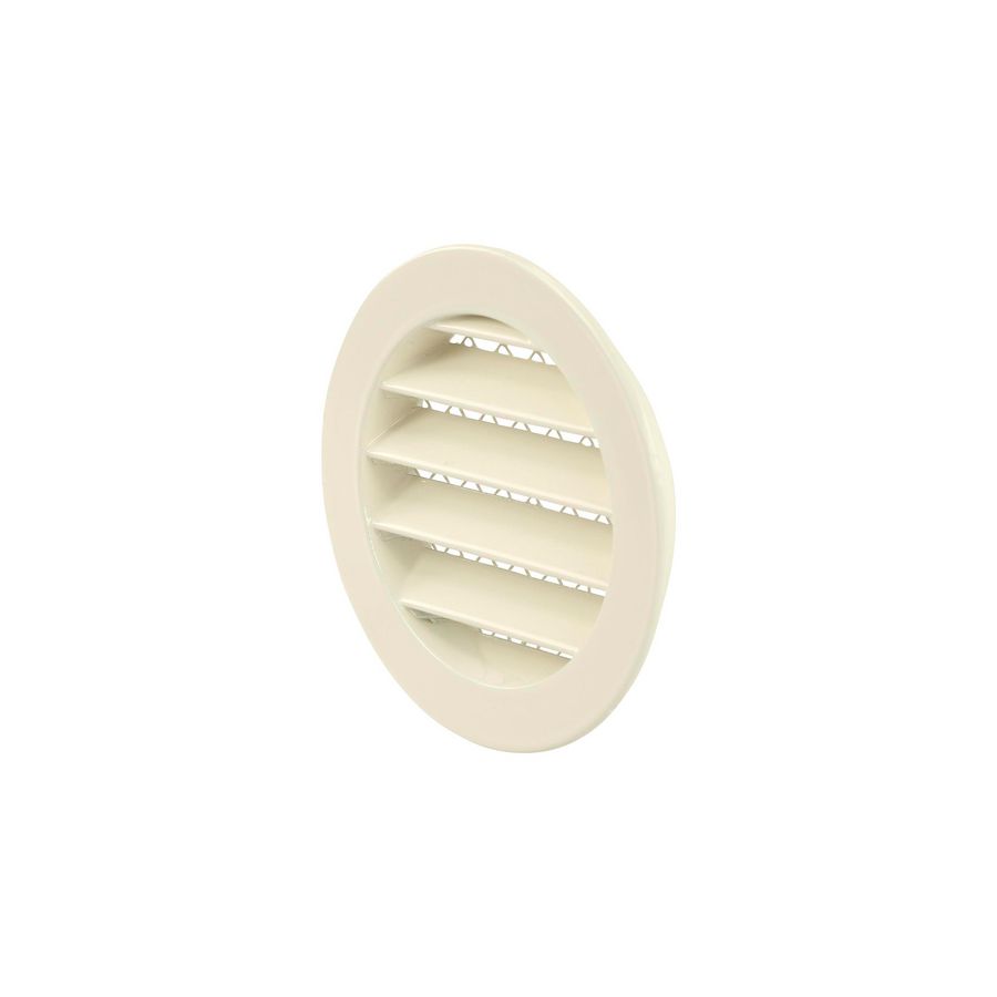 Muurroosster opbouw, kleur ral 9001
