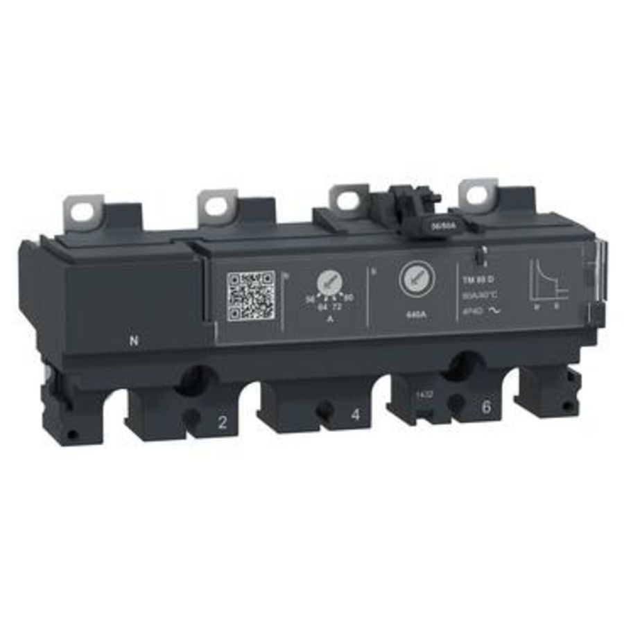 Trip unit NSX100 DC 4P 80A TMD ComPact