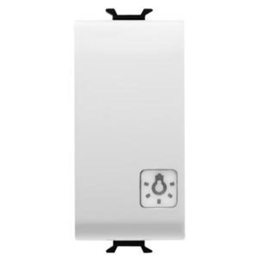 DRUKKNOP 1P 250 Vac-NO 16 A VERLICHTBAAR+VERVANGBARE VVE=12