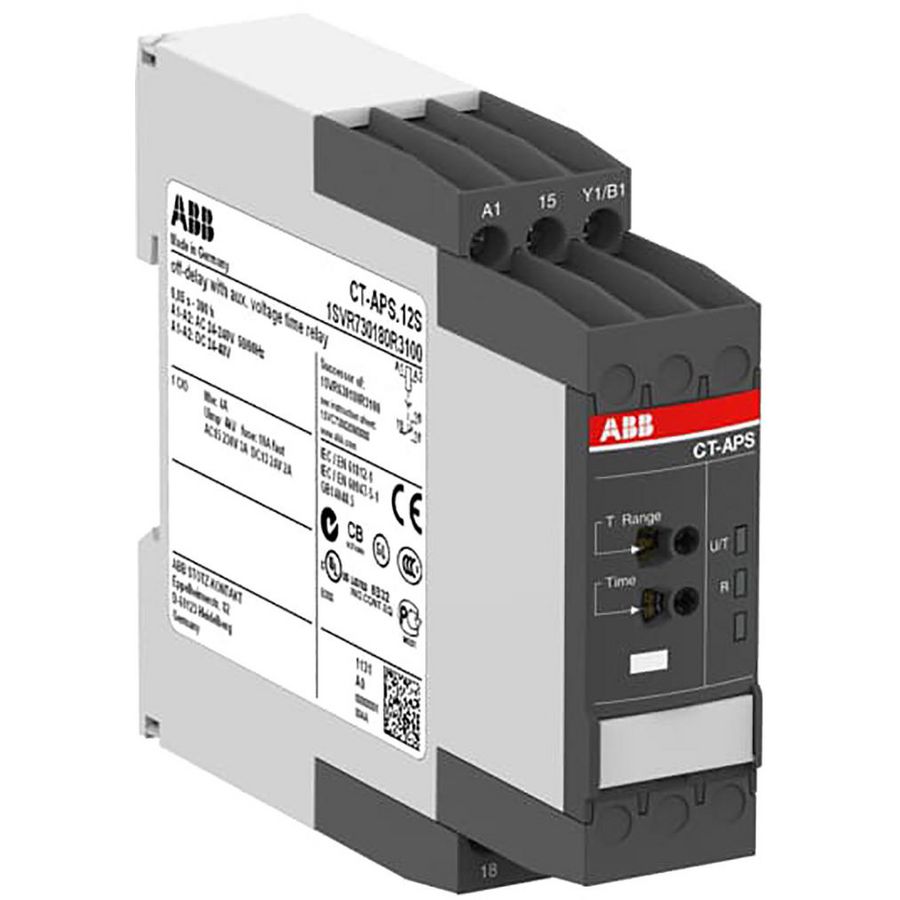 Tijdrelais CT-APS.12S afvalvertraagd 1c/o 24-48VDC 24-240VAC