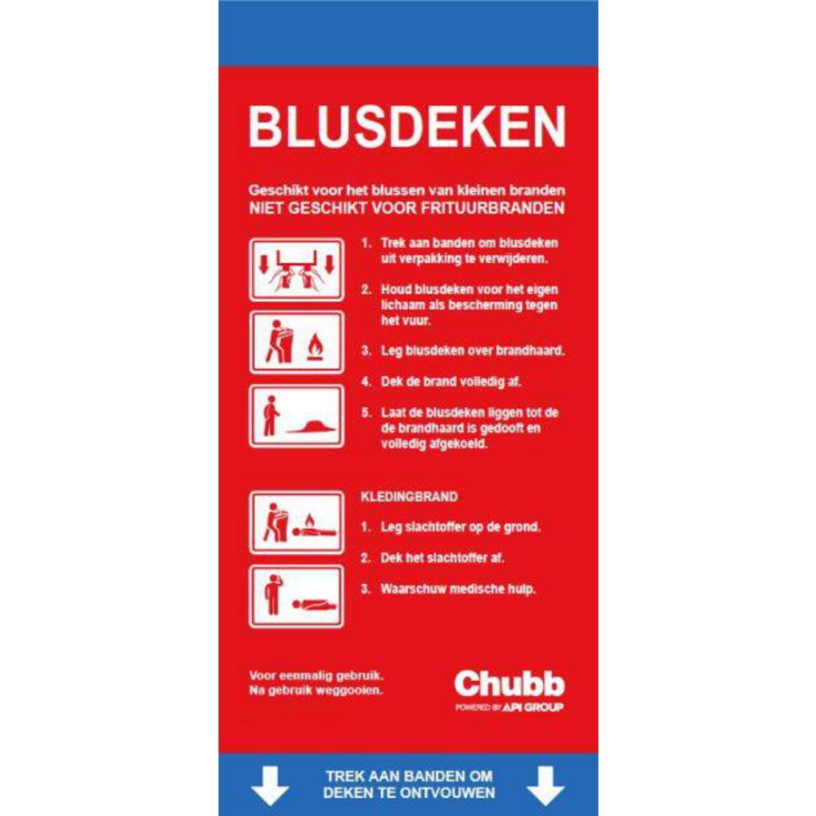 BLUSDEKEN 1,2 X 1,2 MTR.