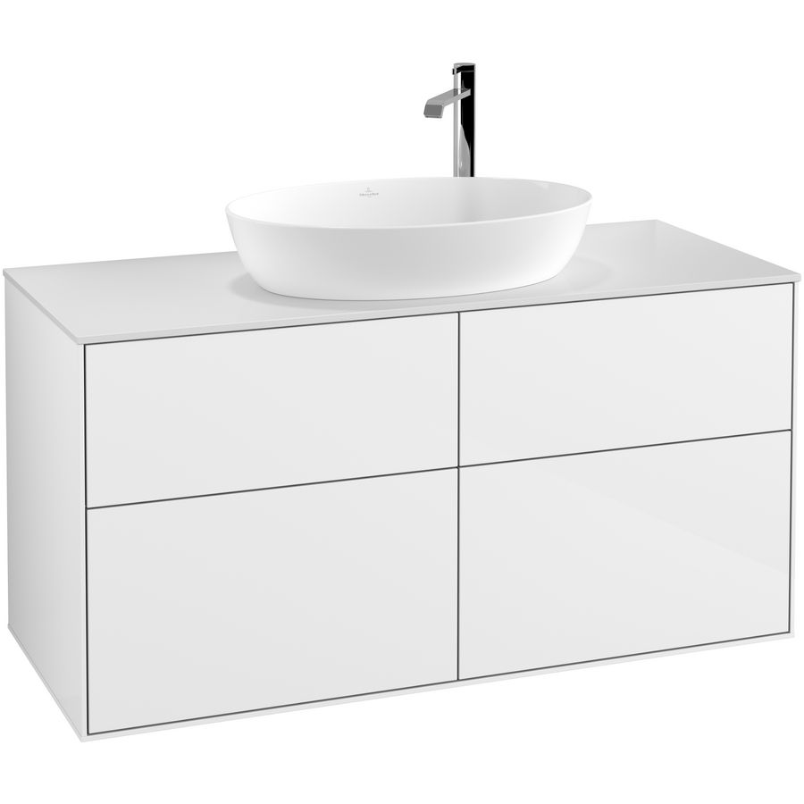 Wastafelonderkast Finion 1200x603x501mm G.White.L F91100GF