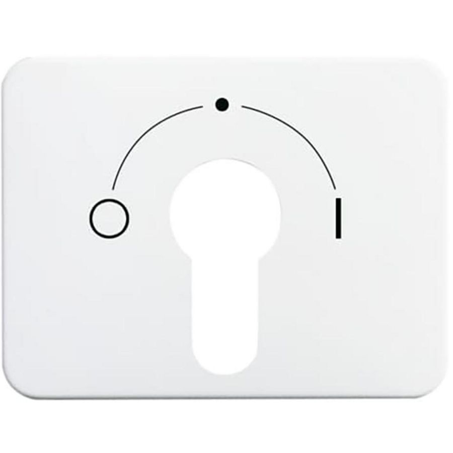 Centraalplaat slot v 2733USL-101 a-albast/studiowit (1755 SLPZ-24G-101)