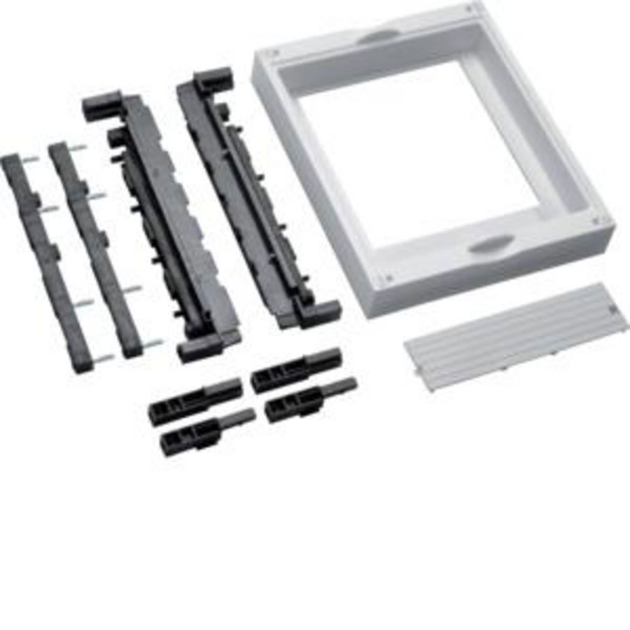 Schroefpatroonunit horizontaal 60mm 4x25/3x63Aleeg