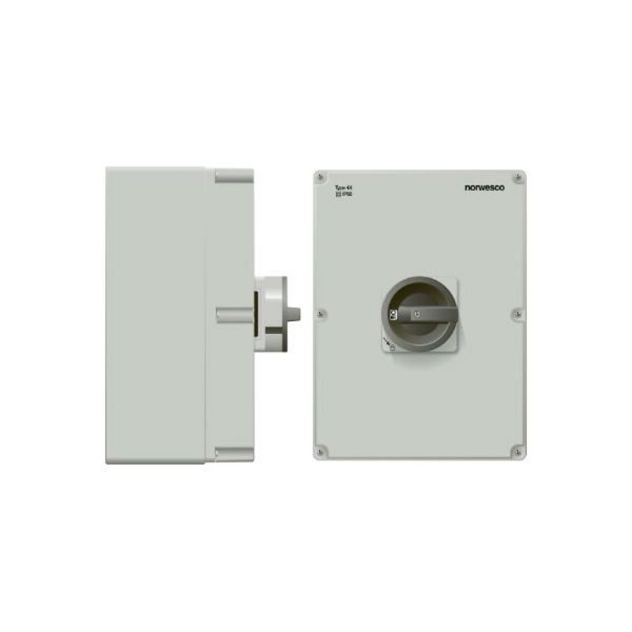 Werkschakelaar DC 455DC 4p 55A/1500V DC21B IP66