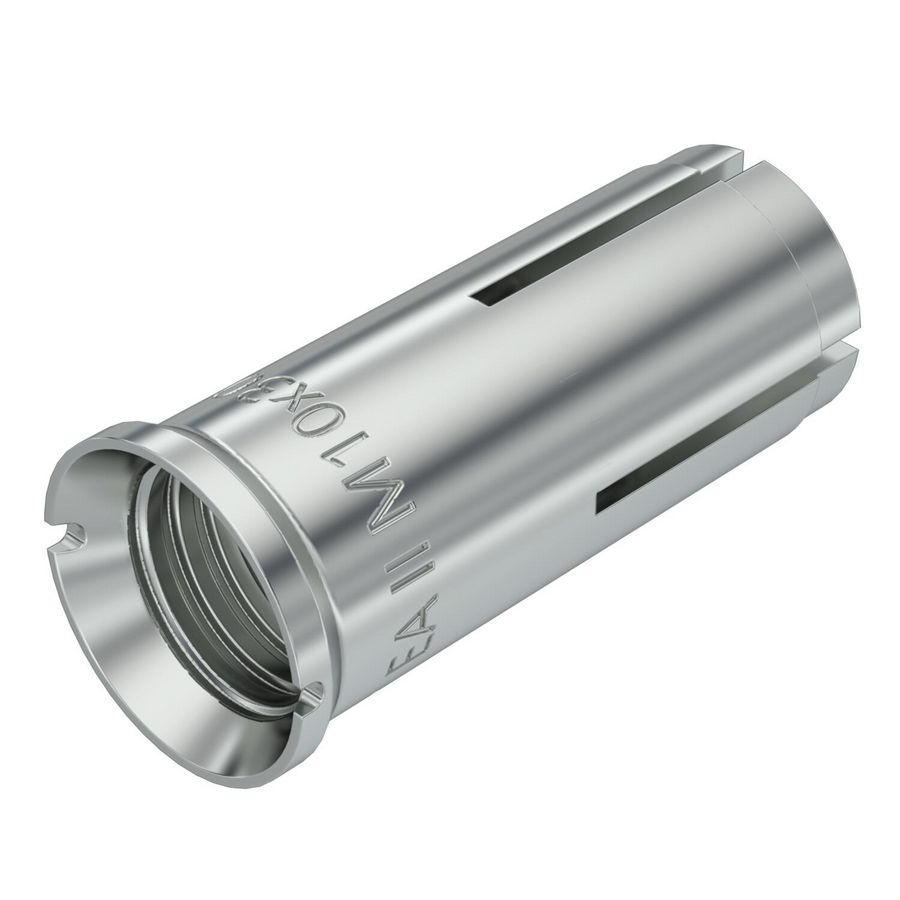 Inslaganker meervoudig M10x30 verzinkt