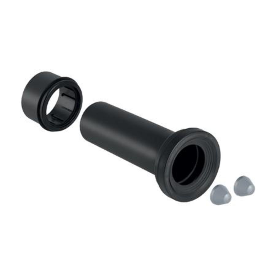 Aansluitstuk d90 verloop d90 x 110mm wand WC