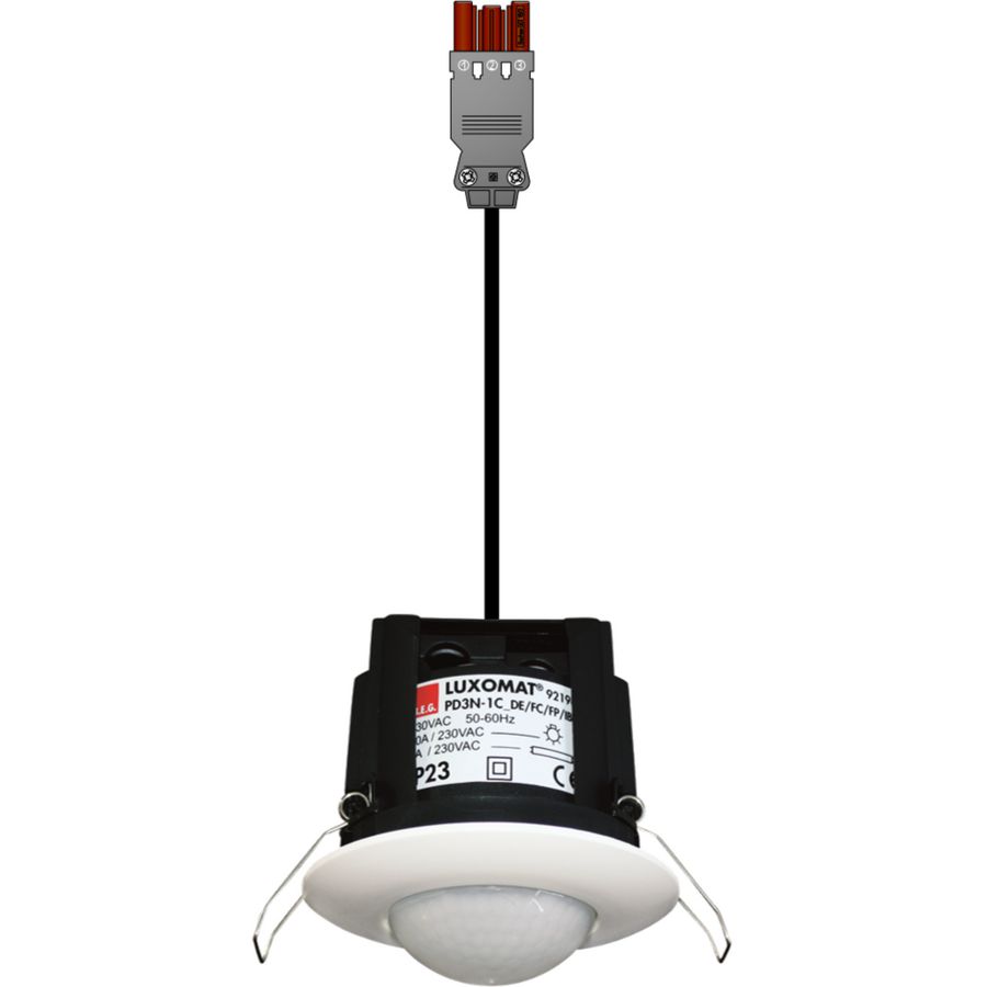 Bewegingsensor SB03n.1c.ib.bn1 wiel pir 10m+ GST18br 1m zk1