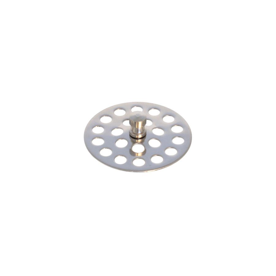 Roosterplaatje 40mm rvs m. knopje VVE=50