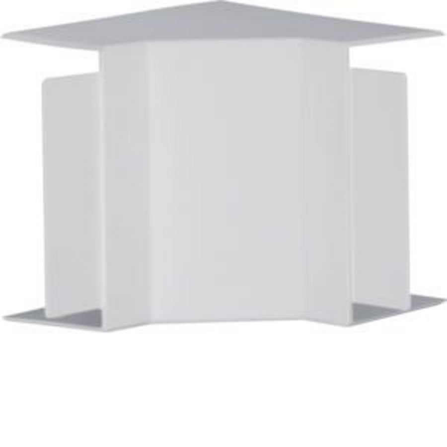 Binnenhoek voor goot 60x110mm LF/FB lichtgrijs