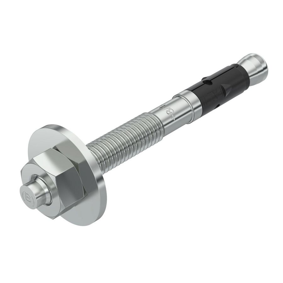 Boutanker grote ring M8x75 verzinkt staal