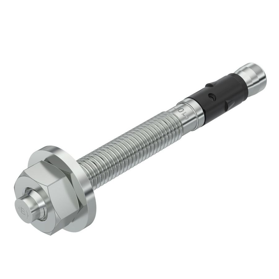 Boutanker grote ring M10x95 verzinkt staal