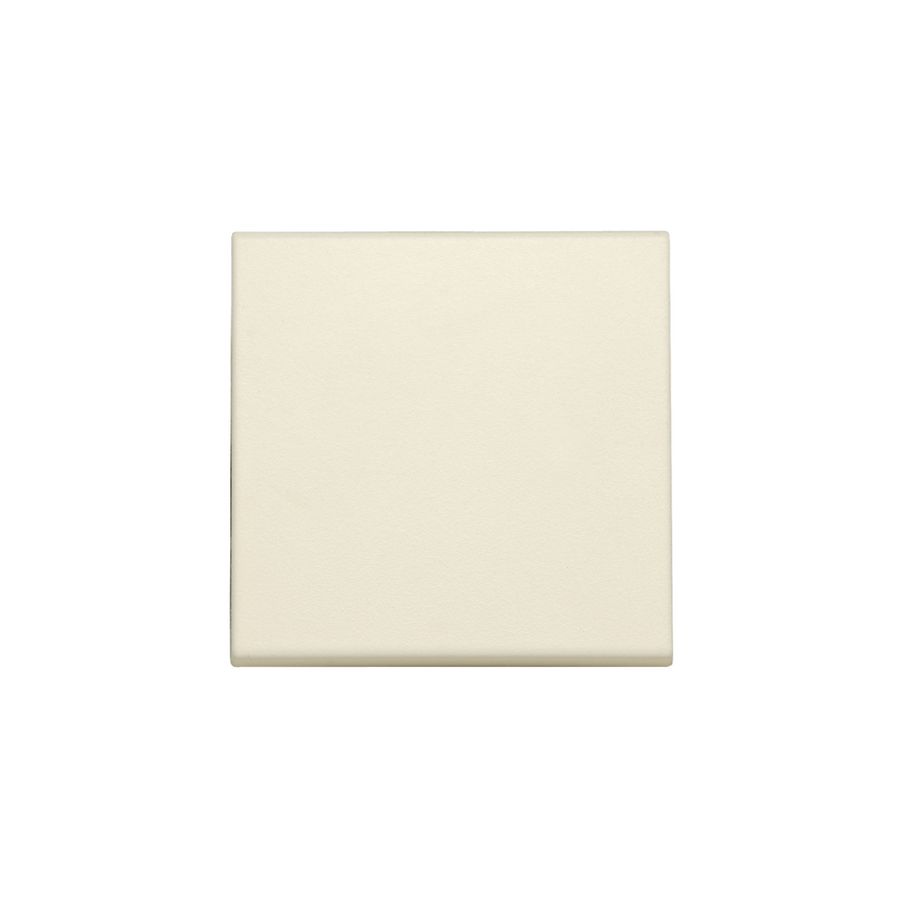 Afwerkingsset enkelv. elektr. schakelaar/knop cream