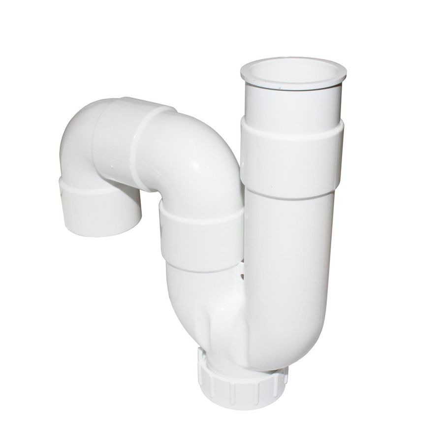 Lijmsifon / buissifon ABS 32mm universeel wit