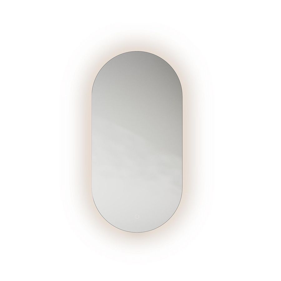 Spiegel A-Line Oval indirecte led-verlichting dimbaar 3000K 450x900mm