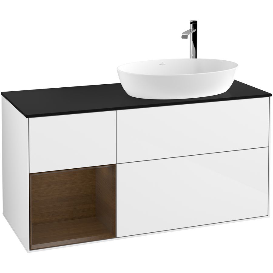 Wastafelonderkast Finion 1200x603x501mm G.White.L F922GNGF