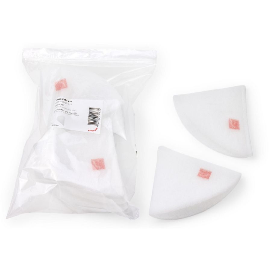 Reservefilters a 10st passend op afvoerventiel 125