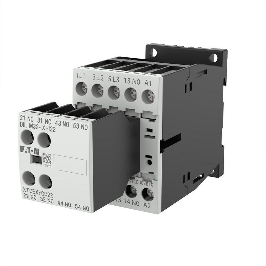 Magneetschakelaar DILM7-32(230V50HZ,240V60HZ) 3kW 2m 1v