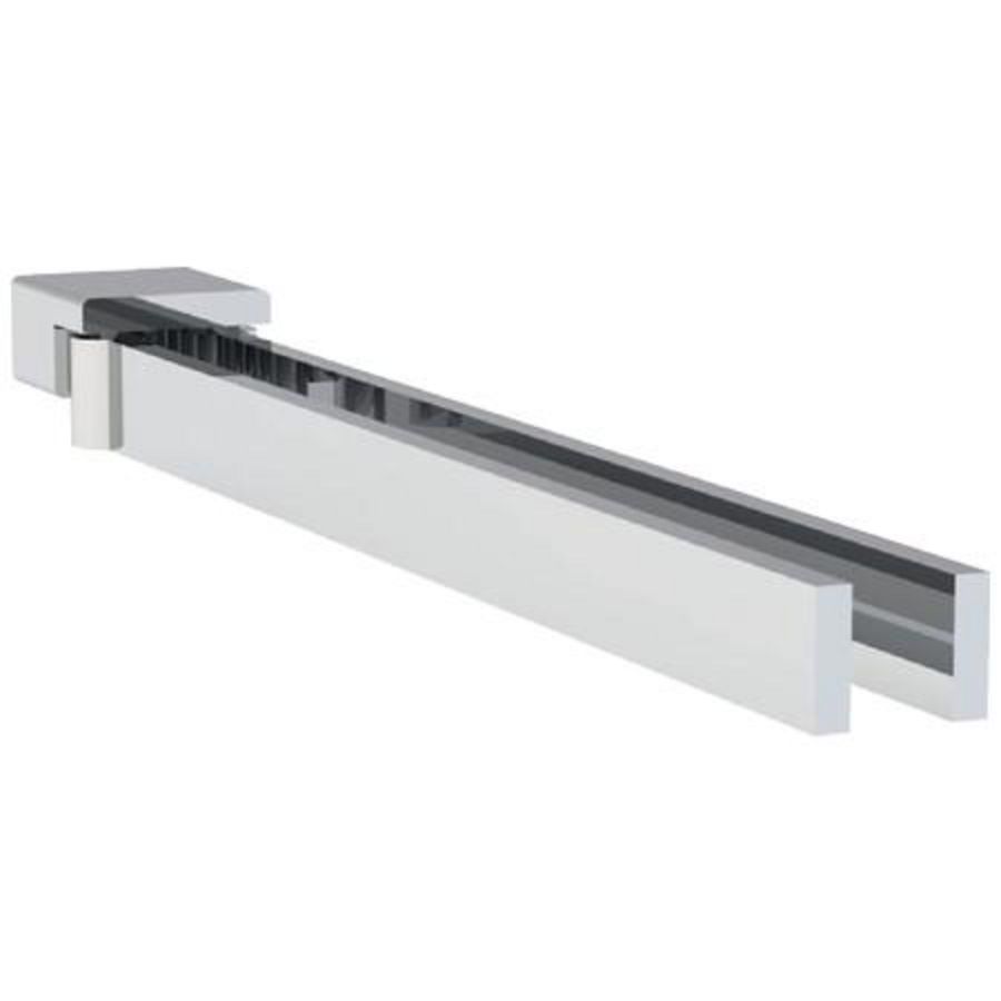 Monolith dubbele handdoekhouder 44cm lang