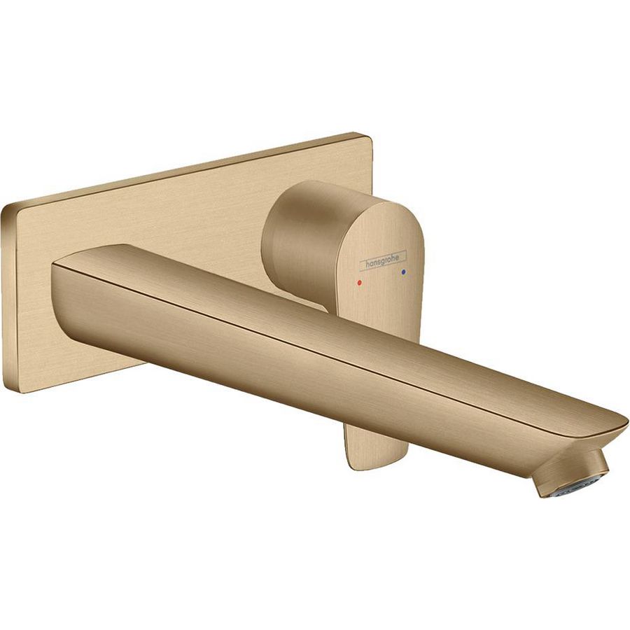 Wastafelmengkraan 2-gats Talis E 71734140 brushed bronze