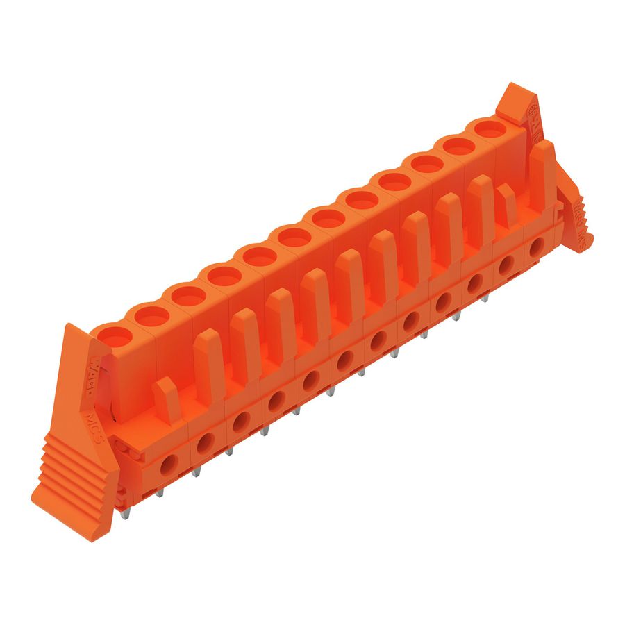 THT FE steker RE raster 5,08mm oranje 232-172/039-000 VVE=25