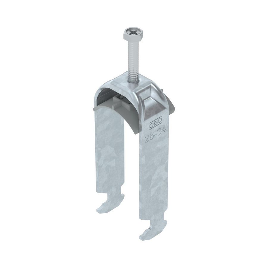 Beugelklem 2056 2-vdg 28-34mm staal verzinkt VVE=50 1186230