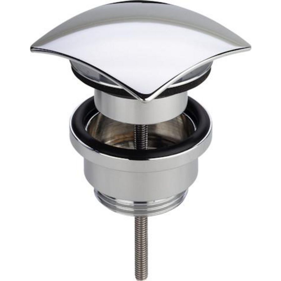 Universele Plug Visign V2-1 1/4x63 messing/verchroomd 5440