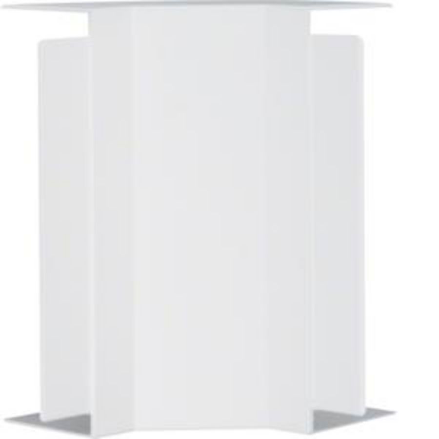 Binnenhoek voor goot 60x190mm LF/FB verkeerswit