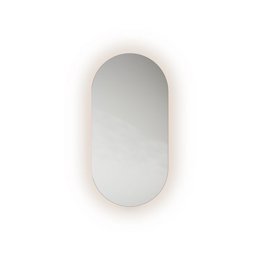 Spiegel A-Line Oval indirecte led-verlichting dimbaar 3000K 400x800mm