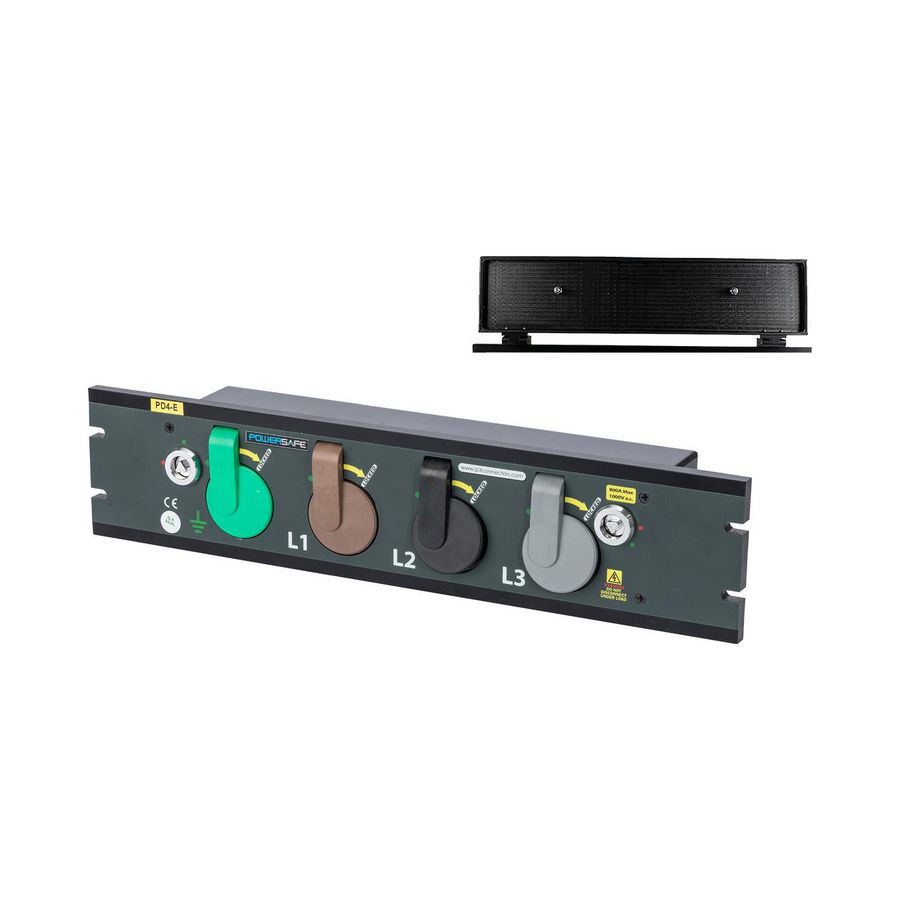 Powersafe box 4p Source met deksel Eur 108mm Sequential box