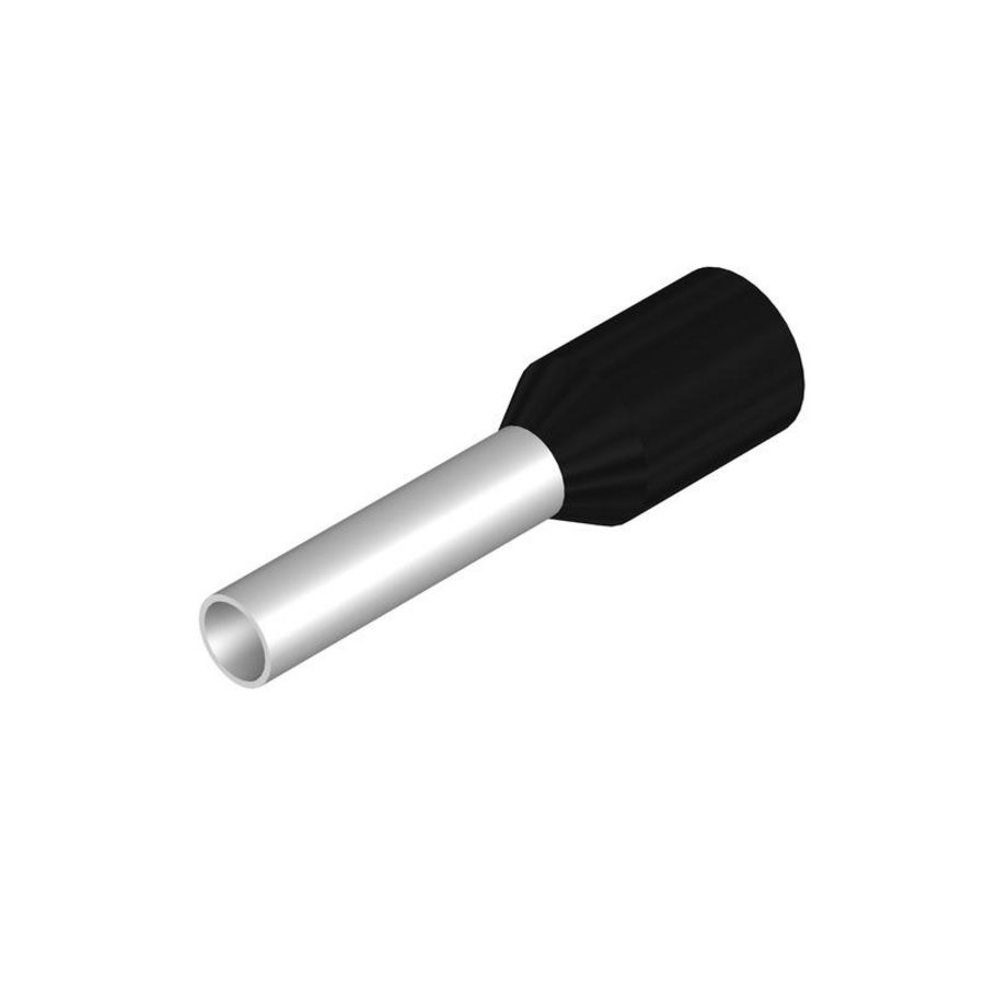 Adereindhuls 1.5mm² l: 10mm zwart 9004350000 VVE=500