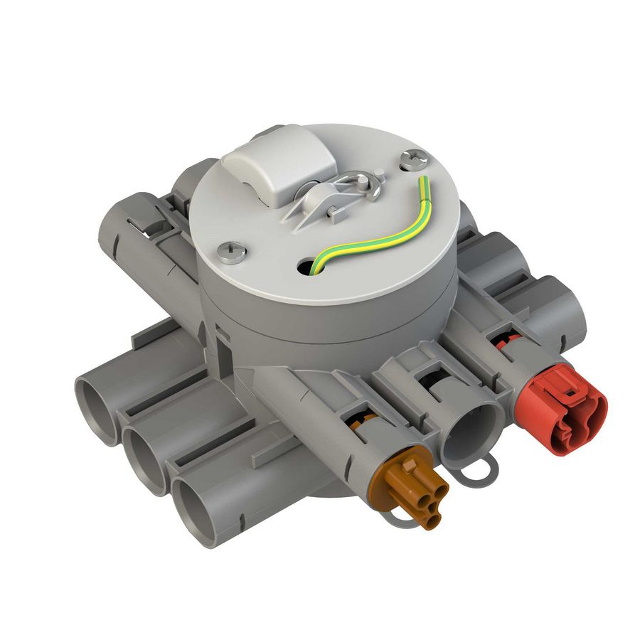 Stekerbare centraaldoos CW75-E0