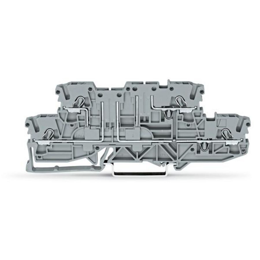 2etage dubbele scheidingsklem L/L rail 35x15+35x7,5 VVE=50