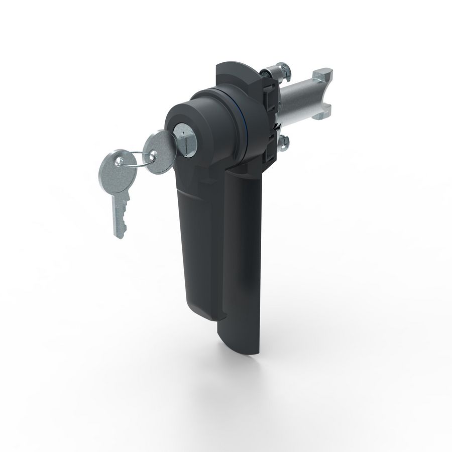 Handgreep en slot 405 XL3S 4000