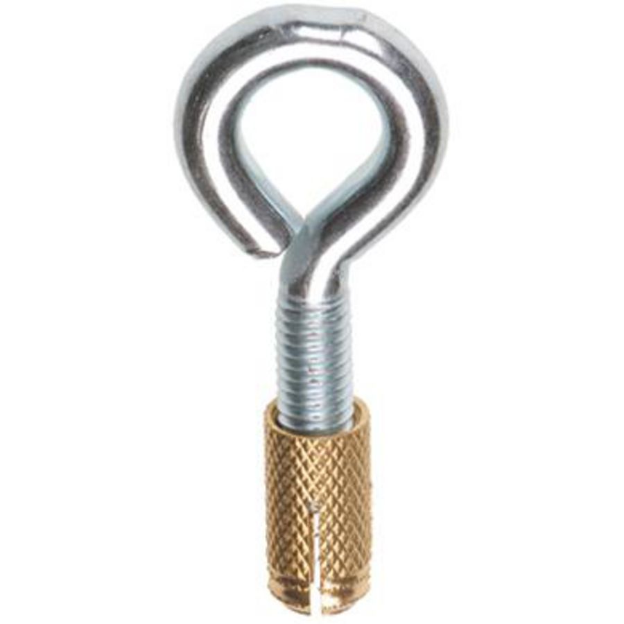 Spreidplug M6 ( 8x22) messing met schroefoog M6x20 VVE=100