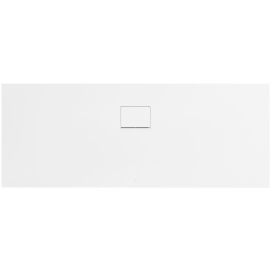 Douchebak Squaro Inf. lange zijde 1800x700mm Quaryl Sto.wit