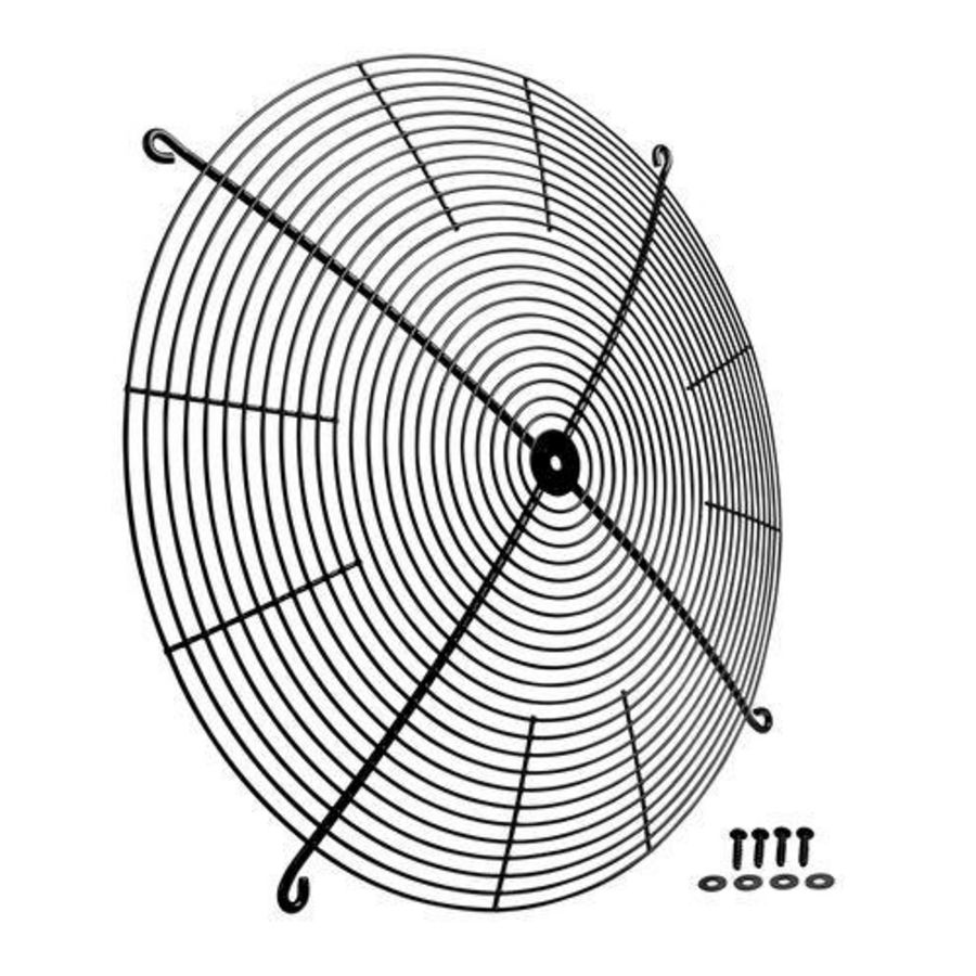 UITLAATROOSTER VENTILATOR CHA
