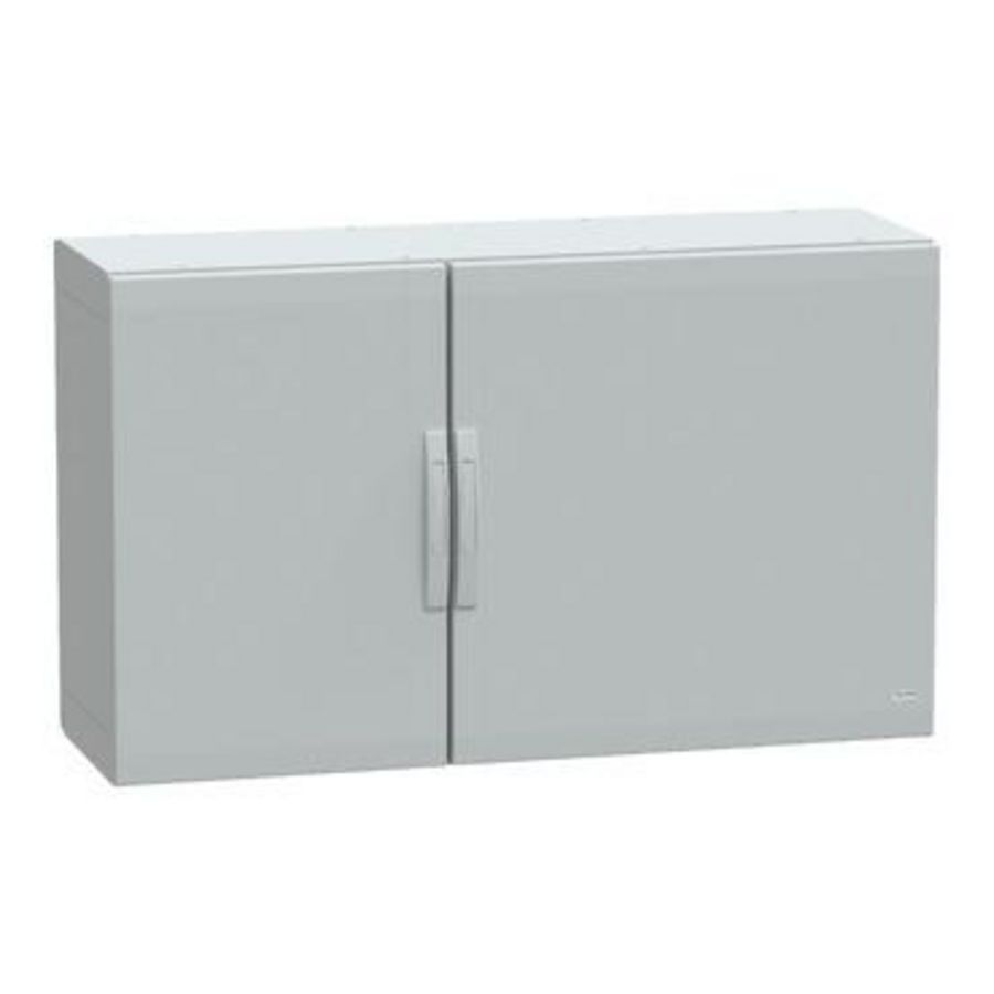 Staande behuizing Polyester IP65 750x1250x420mm Thalassa PLA