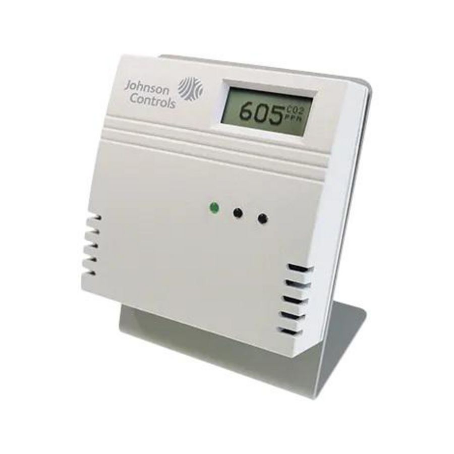 Luchtkwaliteitsdetectie + RGB LED indicatie van CO2 display